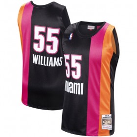 Maillot NBA Miami Heat Jason Williams 55 Mitchell Ness 2005-2006 Hardwood Classics Swingman - Homme